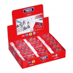 TRİX T-180 ( KÜÇÜK ) BEYAZ SİLGİ ( TOZ BIRAKMAZ )*30X50