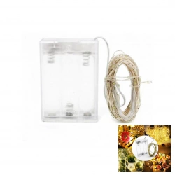 WINNBOSS WN-1212 ( 3 PİL ) ( 5MT ) ( GÜNIŞIK ) PERİ LED DEKOR LAMBA*10X50