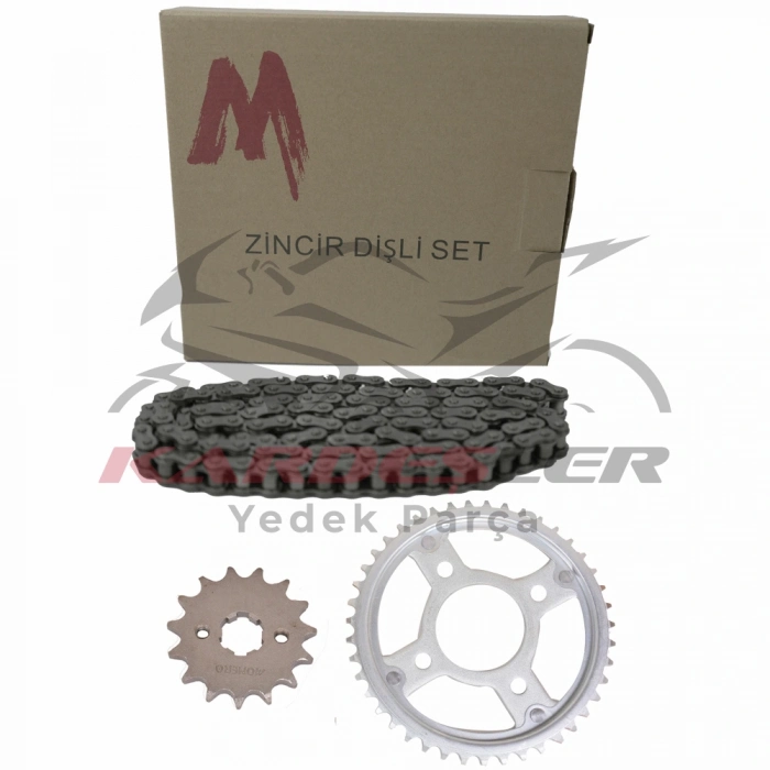 15T/42T 428H X 128L ZİNCİR DİŞLİ SET CBF 150