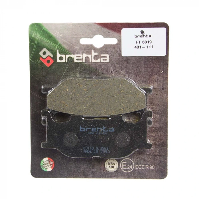 BRENTA Organik FT 3019 Fren DİSK Balata Yamaha FZ 6 FAZER -FZ 6 N 431-111