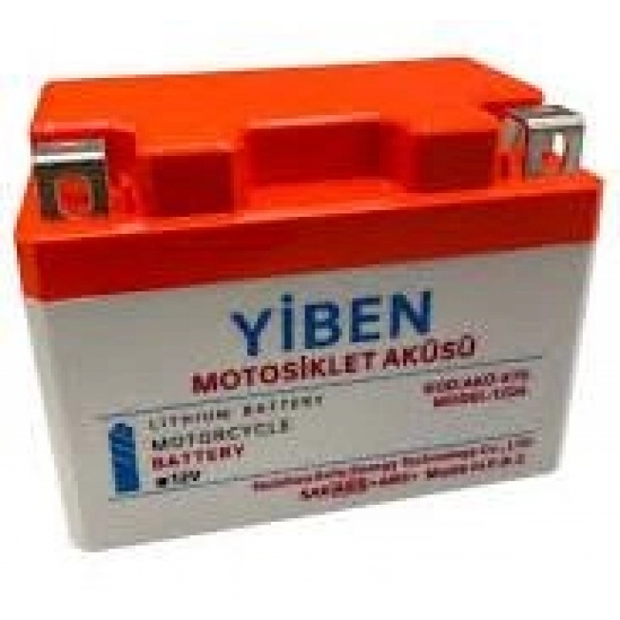 (12V / 4AH-14AH (STL414AH) YİBEN LİTYUM Motosiklet Aküsü