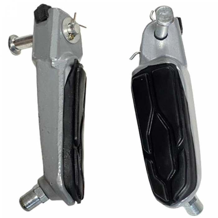 ÖN BASAMAK SET [GRİ] BAJAJ NS200