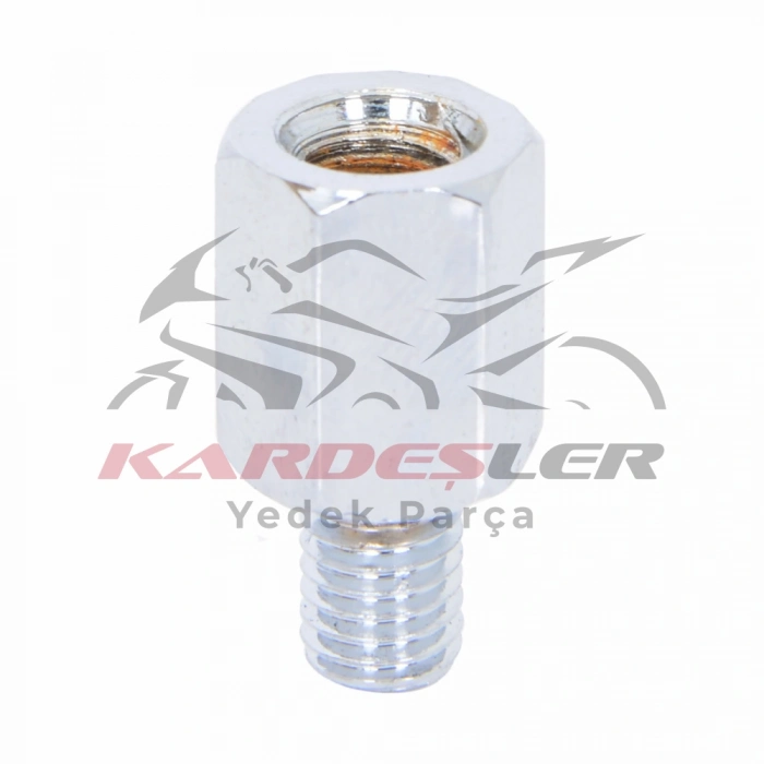 AYNA ADAPTÖRÜ [10 ADET][ÜST 10MM DÜZ DİŞ - ALT 8MM TERS DİŞ]