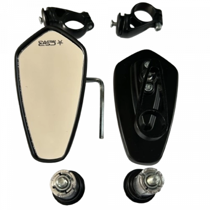 AYNA GİDON KÖŞELİ SİYAH