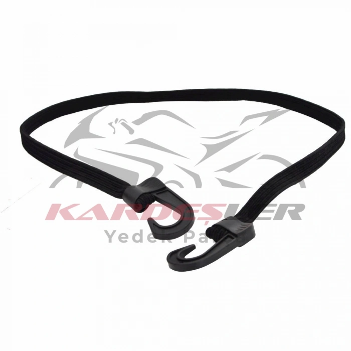 BAGAJ LASTİĞİ [YASSI MODEL] PLASTİK KANCA 15 MM * 100 CM TAIWAN