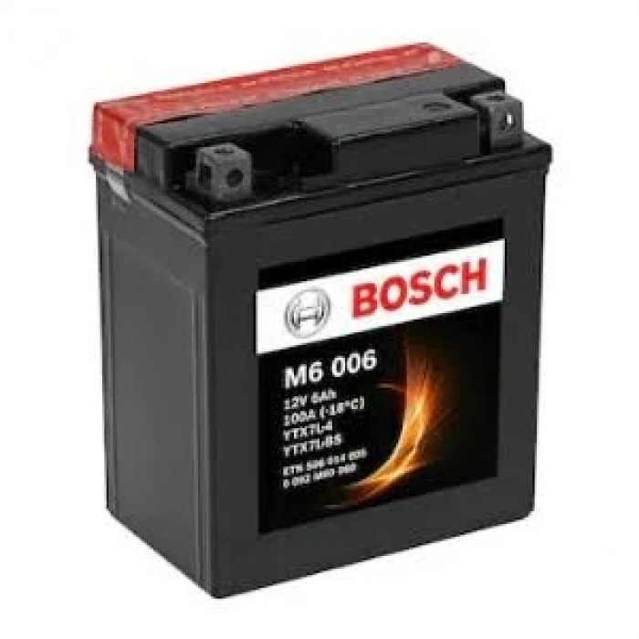 BOSCH Motosiklet Aküsü 12V 6 Ah (YTX7L-BS) Agm