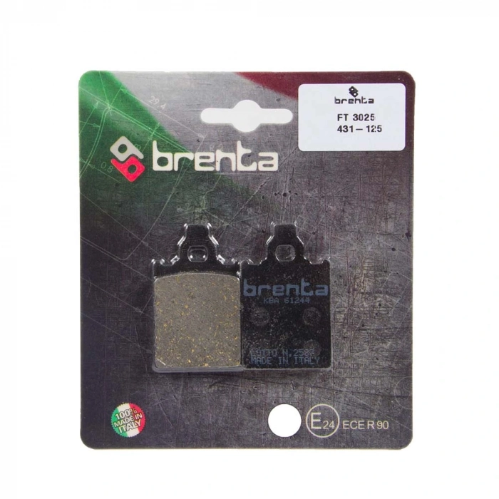 BRENTA Organik FT 3025 Fren DİSK Balatası VESPA PX125-150-PIAGGIO-SKIPPER 150 431-125