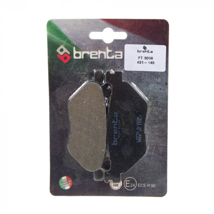 BRENTA Organik FT 3058 Fren DİSK Balatası Yamaha XP 500 T-MaX ABS- 431-149