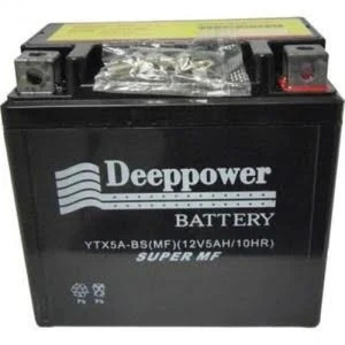 DEEPPOWER 12V 5 Ah YTX5A - BS - Motosiklet Aküsü