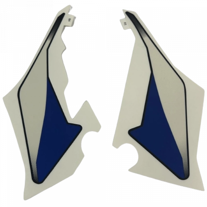 ETİKET SETİ ALT ÇENE MAVİ BAJAJ NS200 [ORJİNAL] 2021