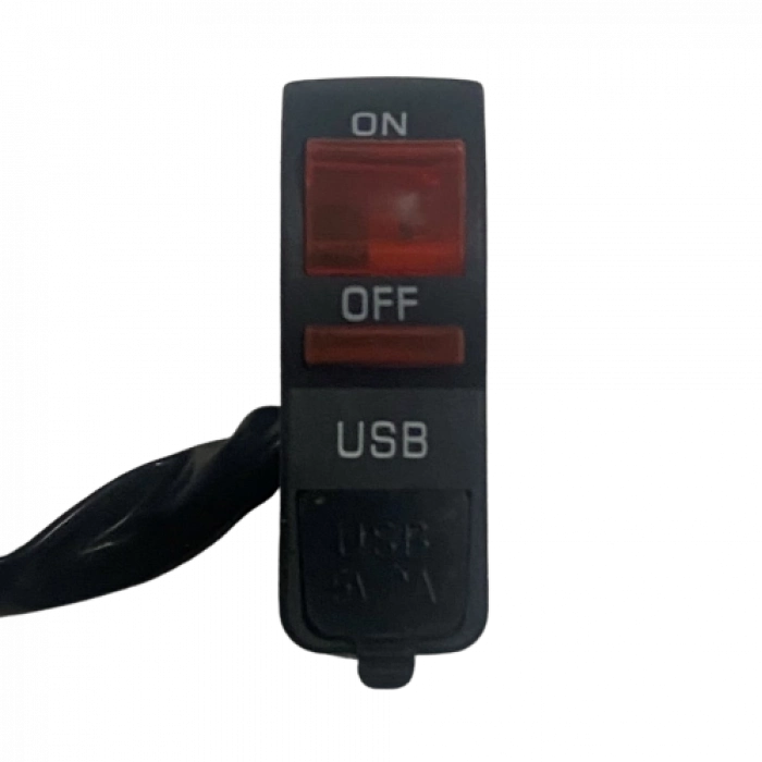 FAR AÇMA DÜĞMESİ USB IŞIKLI SARI