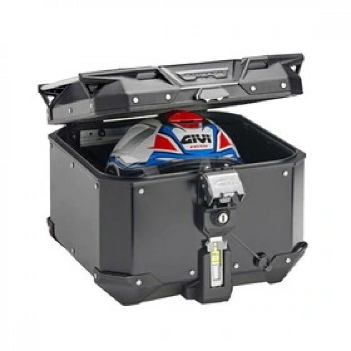 GİVİ OBKEV42B Trekker Outback Evo Smart Arka Alüminyum Çanta (Siyah)