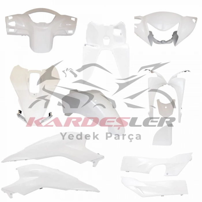 KAPORTA GRENAJ SET [BEYAZ] HONDA DIO