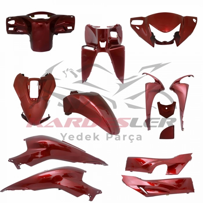 KAPORTA GRENAJ SET [KIRMIZI] HONDA DIO