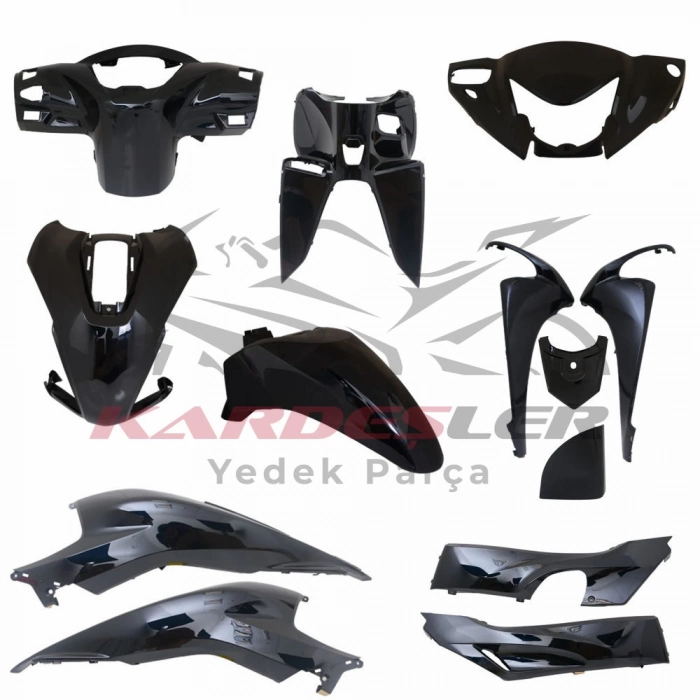KAPORTA GRENAJ SET [SİYAH] HONDA DIO