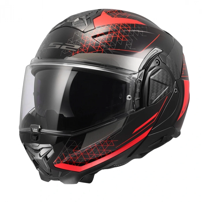 LS2 ADVANT 2 ASTRAL KIRMIZI KASK