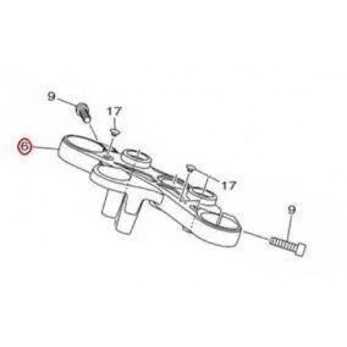 MESNET ÜST Yamaha MT25 [ORJİNAL]