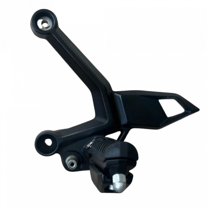 ÖN BASAMAK+BREKETİ SOL SİYAH CF MOTO NK250 [ORJİNAL] E5