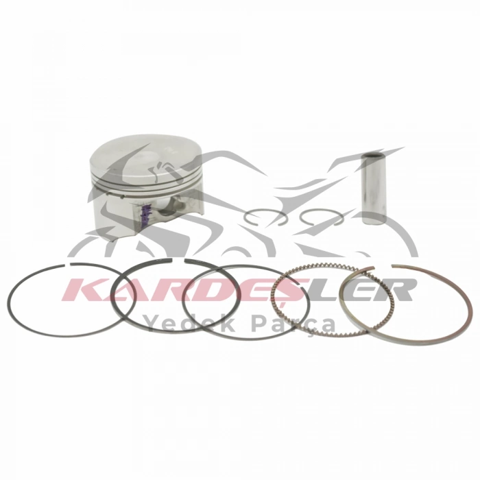 PİSTON - SEGMAN TAKIMI [ORJİNAL] HONDA ACTIVA 125