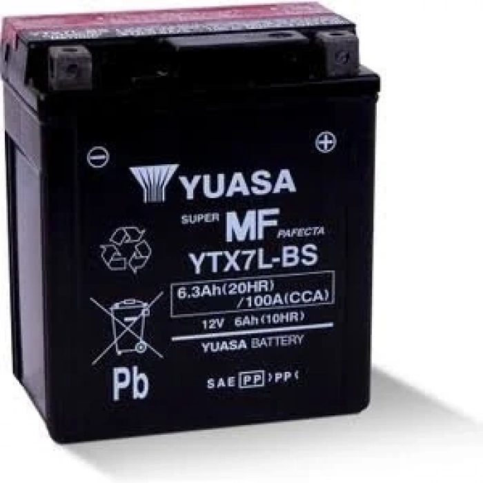 YUASA YTX7L-BS Motosiklet Aküsü