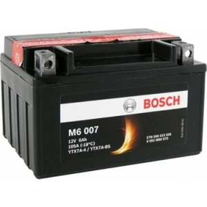 BOSCH 12V 6 Ah Motosiklet Aküsü (YTX7A-BS)