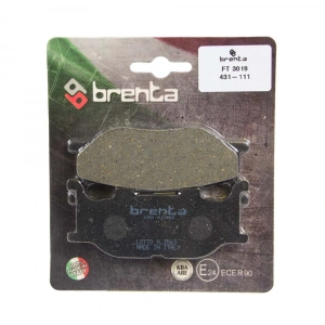 BRENTA Organik FT 3019 Fren DİSK Balata Yamaha FZ 6 FAZER -FZ 6 N 431-111