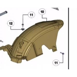 ARKA İÇ ÇAMURLUK Tvs JUPITER 125 [ORJİNAL]