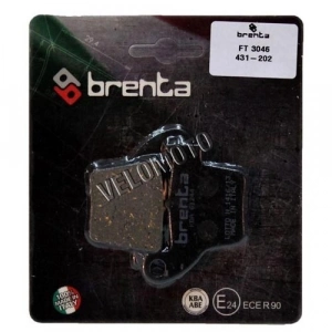 BRENTA Organik FT 3046 Fren DİSK Balatası -HondaCRF125-250R-450R-APACHI CROSS 4V 431-202