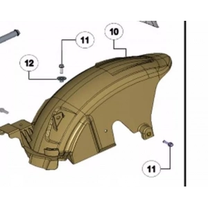 ARKA İÇ ÇAMURLUK Tvs JUPITER 125 [ORJİNAL]