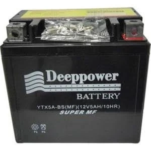 DEEPPOWER 12V 5 Ah YTX5A - BS - Motosiklet Aküsü