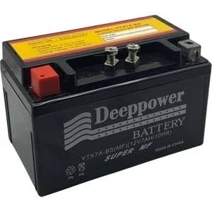 DEEPPOWER 12V 7 Ah YTX7A - BS - Motosiklet Aküsü