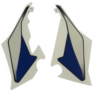 ETİKET SETİ ALT ÇENE MAVİ BAJAJ NS200 [ORJİNAL] 2021