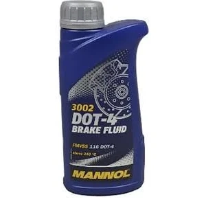 MANNOL 3002 Dot-4 Brake Fluıd Hidrolik Fren Yağı 455 Gr