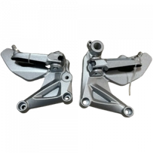 ÖN BASAMAK+BREKETİ [GRİ] BAJAJ NS200 -Oem