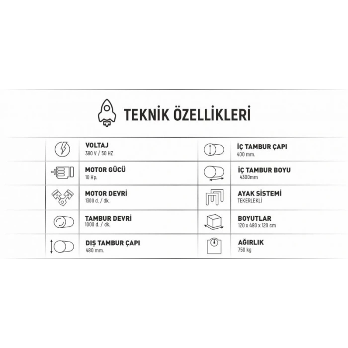 S 4000 T Halı Sıkma ve Kurutma Makinası