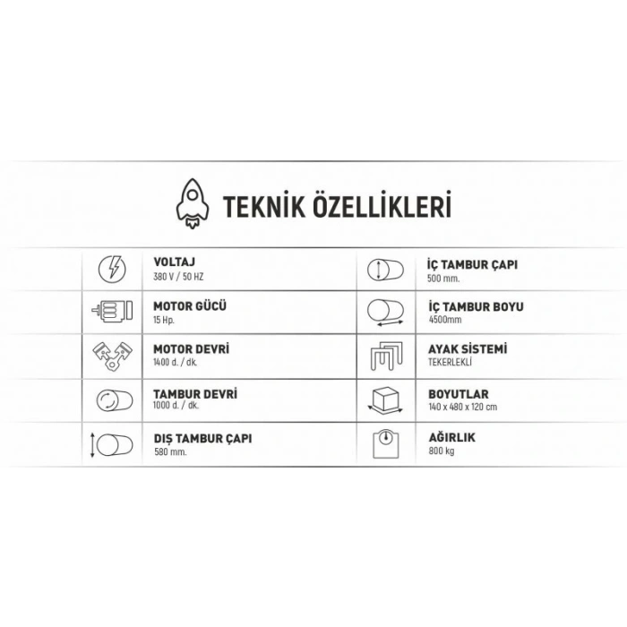 S 4500 T Halı Sıkma ve Kurutma Makinası