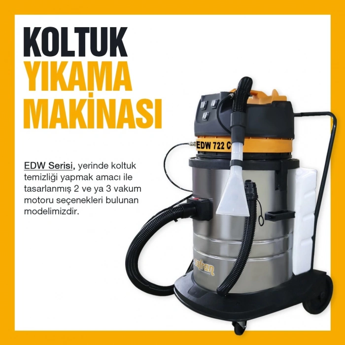 EDW 722 C Halı ve Koltuk Yıkama Makinası