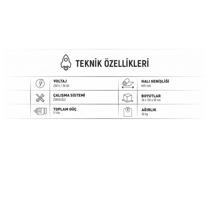 MTA 450 Manuel Toz Alma Makinası