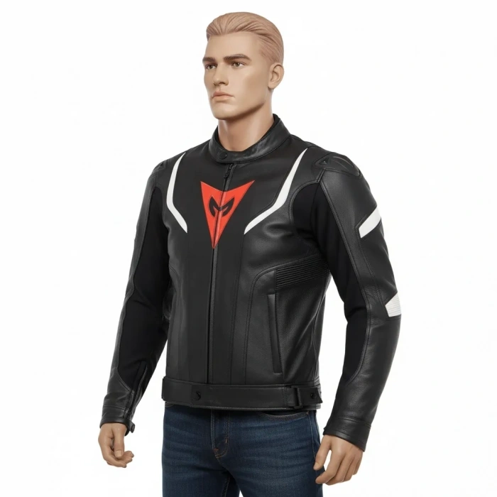 HYPERT HAKİKİ DERİ MOTORCU MONTU