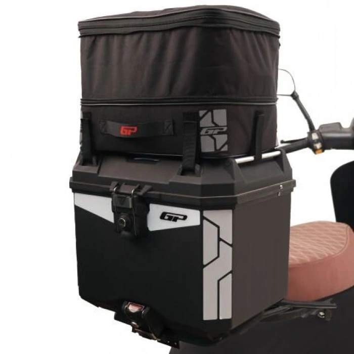 GP Kompozit KMSC05 Universal Motosiklet Çanta Üstü Kumaş Çanta Siyah