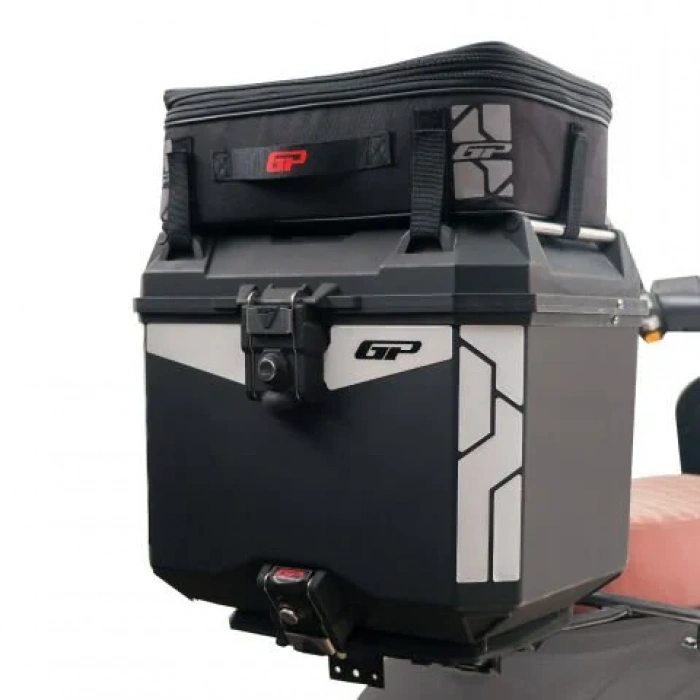 GP Kompozit KMSC05 Universal Motosiklet Çanta Üstü Kumaş Çanta Siyah