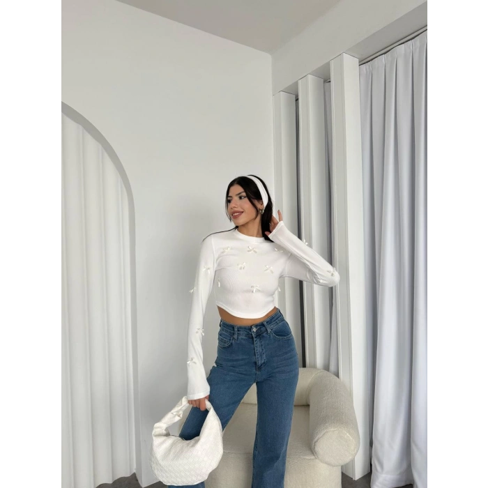 Kurdele Detay Ottoman Crop