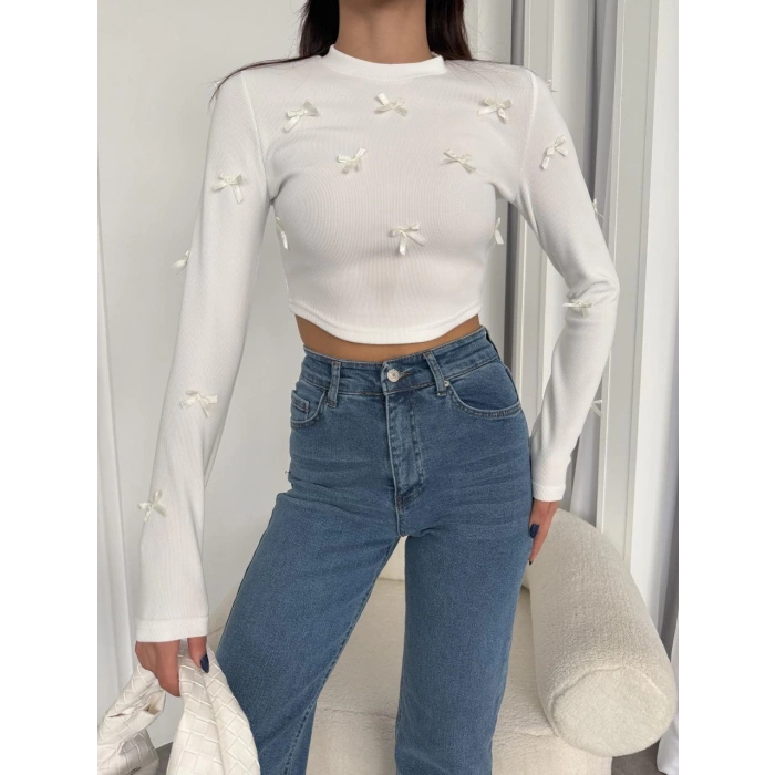 Kurdele Detay Ottoman Crop