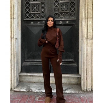 Parmak Geçmeli Triko Takım