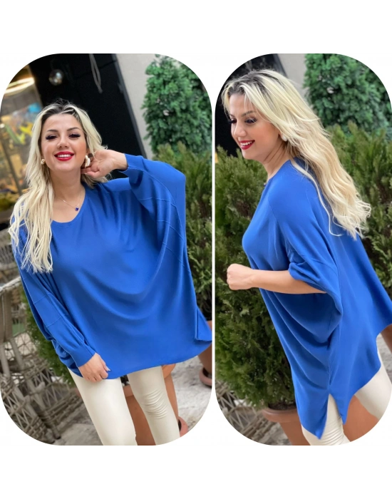 ASİMETRİK KESİM SALAŞ KALIP TEK CEPLİ MERSERİZE-MOR