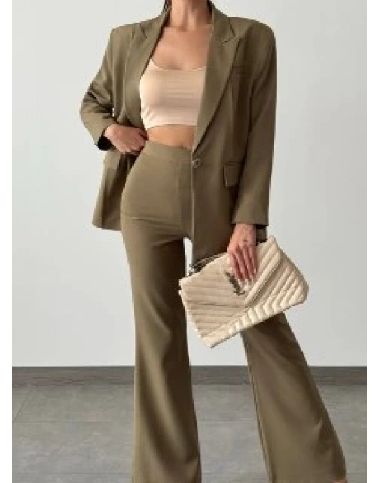 İspanyol Paça Pantolon Lacivert