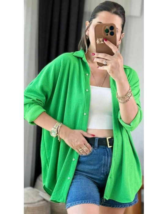 KRİNKIL GÖMLEK TURUNCU