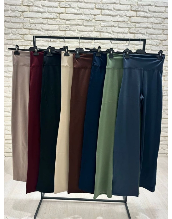 MARKA MODEL İSPANYOL PAÇA İÇİ ŞARDONLU TAYT BORDO