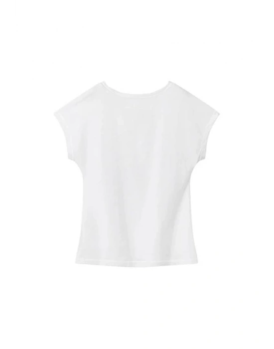 Massimo Düşük Kol Basic Tişört-Siyah