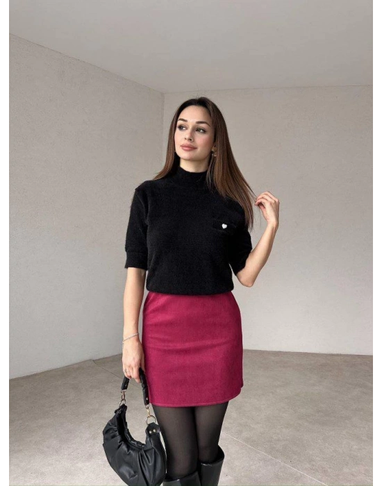 MİNİ BOY NUBUK ETEK TABA